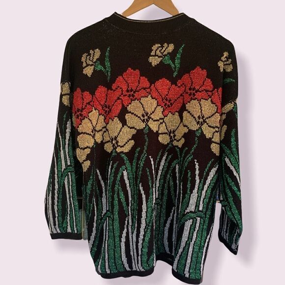 Vintage Nutcracker brand plus Christmas sweater 2x - Picture 2 of 5